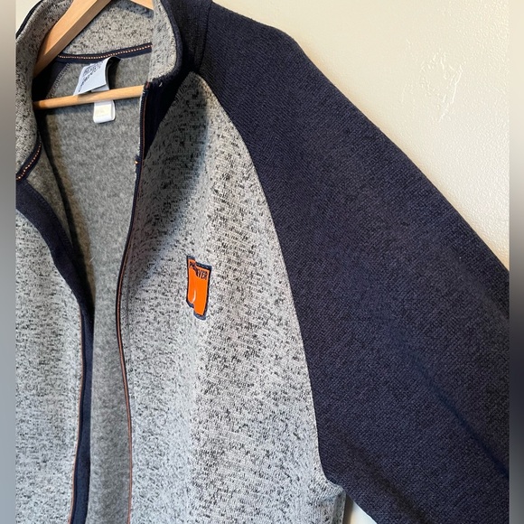 Pheasants Forever Gray and Navy Full-Zip Jacket - Picture 9 of 12